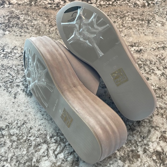 Free People Harbor Platform Sandal Indigo Blue EU 38 US 8 - Picture 8 of 9